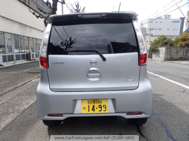 nissan dayz 2013 -NISSAN 【名古屋 58Aﾉ1499】--DAYZ DBA-B21W--B21W-0015567---NISSAN 【名古屋 58Aﾉ1499】--DAYZ DBA-B21W--B21W-0015567- image 2