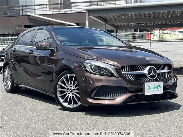 mercedes-benz a-class 2017 -MERCEDES-BENZ--Benz A Class DBA-176042--WDD1760422J675133---MERCEDES-BENZ--Benz A Class DBA-176042--WDD1760422J675133- image 1