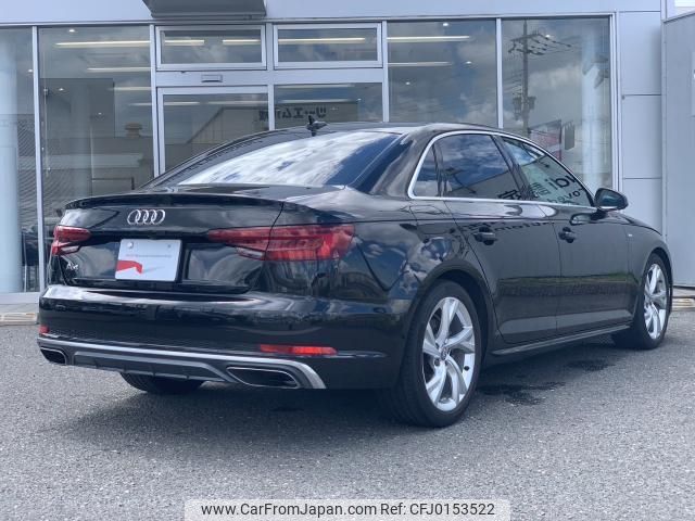 audi a4 2019 quick_quick_DBA-8WCVK_WAUZZZF44KA001478 image 2