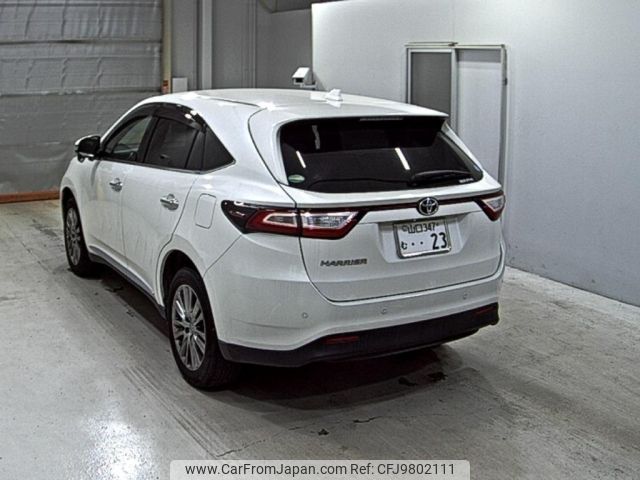 toyota harrier 2018 -TOYOTA--Harrier ZSU60W-0152466---TOYOTA--Harrier ZSU60W-0152466- image 2