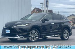 toyota harrier 2022 quick_quick_6BA-MXUA80_MXUA80-0074058