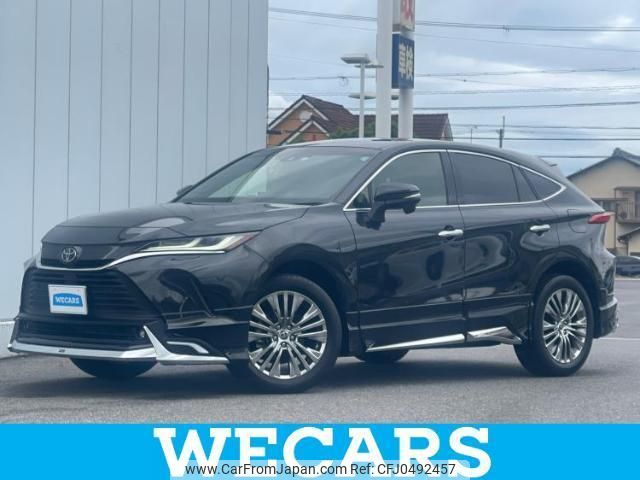 toyota harrier 2022 quick_quick_6BA-MXUA80_MXUA80-0074058 image 1