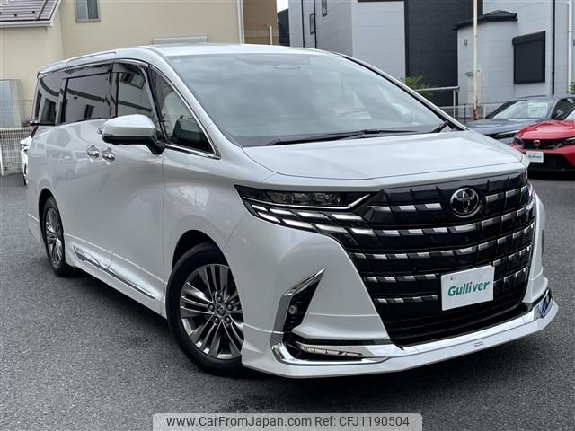 toyota alphard 2024 -TOYOTA--Alphard 3BA-AGH40W--AGH40-4018602---TOYOTA--Alphard 3BA-AGH40W--AGH40-4018602- image 1