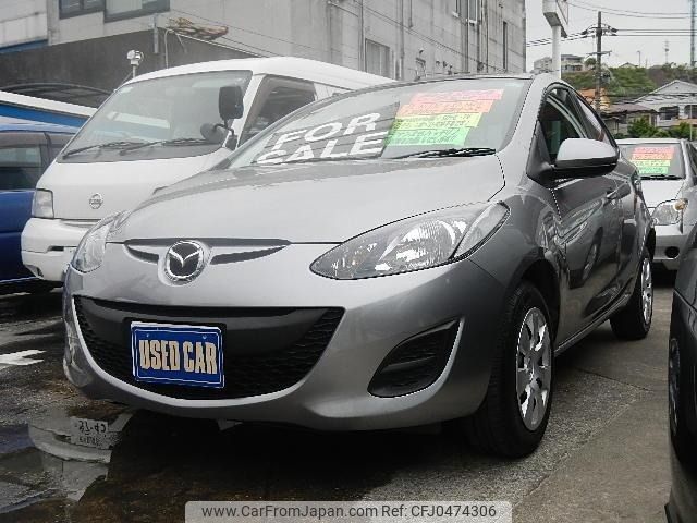 mazda demio 2013 -MAZDA--Demio DBA-DE3FS--DE3FS-550538---MAZDA--Demio DBA-DE3FS--DE3FS-550538- image 1