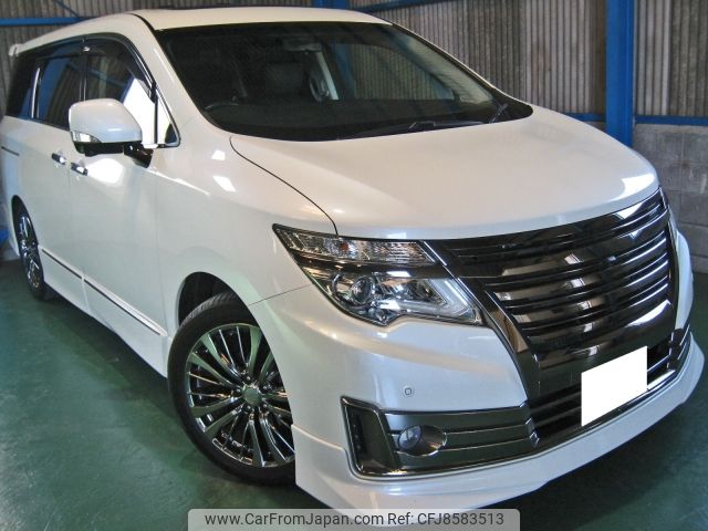 nissan elgrand 2017 -NISSAN--Elgrand DBA-PE52--PE52-054063---NISSAN--Elgrand DBA-PE52--PE52-054063- image 1