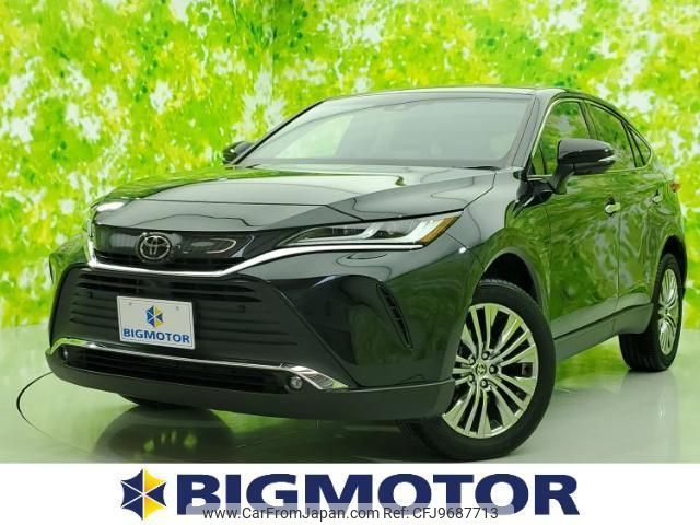 toyota harrier 2022 quick_quick_6BA-MXUA80_MXUA80-0067317 image 1