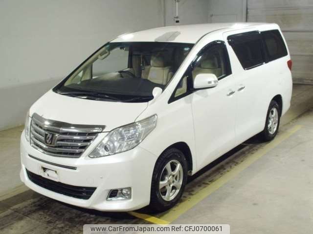 toyota alphard 2013 -TOYOTA--Alphard DBA-ANH25W--ANH25-8043311---TOYOTA--Alphard DBA-ANH25W--ANH25-8043311- image 1