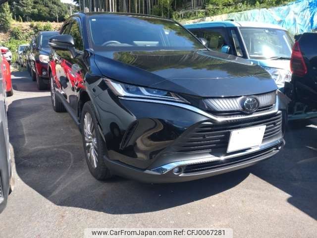 toyota harrier 2021 -TOYOTA 【名古屋 391ﾌ1111】--Harrier 6BA-MXUA80--MXUA80-0043588---TOYOTA 【名古屋 391ﾌ1111】--Harrier 6BA-MXUA80--MXUA80-0043588- image 1