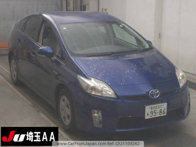 toyota prius 2010 -TOYOTA 【春日部 301ﾙ9586】--Prius ZVW30-1287981---TOYOTA 【春日部 301ﾙ9586】--Prius ZVW30-1287981- image 1