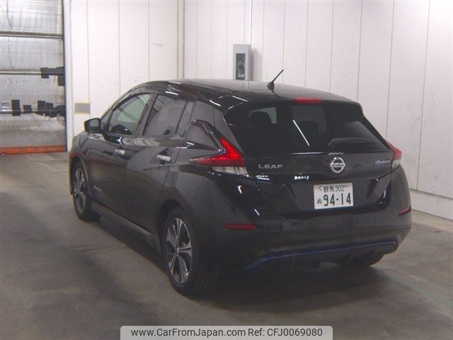 nissan leaf 2018 -NISSAN 【群馬 302ﾇ9414】--Leaf ZE1--031598---NISSAN 【群馬 302ﾇ9414】--Leaf ZE1--031598- image 2