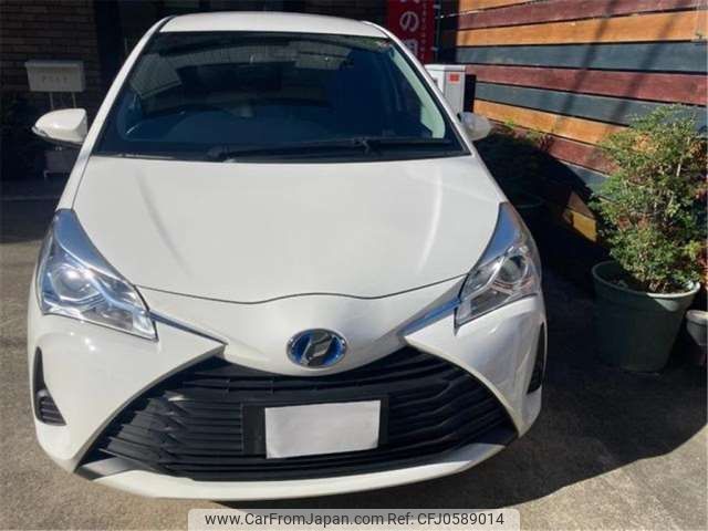 toyota vitz 2019 -TOYOTA--Vitz DAA-NHP130--NHP130-4018549---TOYOTA--Vitz DAA-NHP130--NHP130-4018549- image 2