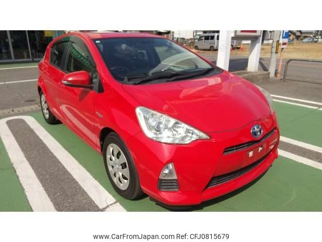 toyota aqua 2012 -TOYOTA 【三河 503ﾄ2612】--AQUA DAA-NHP10--NHP10-2038283---TOYOTA 【三河 503ﾄ2612】--AQUA DAA-NHP10--NHP10-2038283- image 1