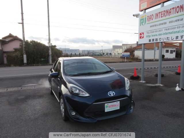 toyota aqua 2018 504749-RAOID:13703 image 2
