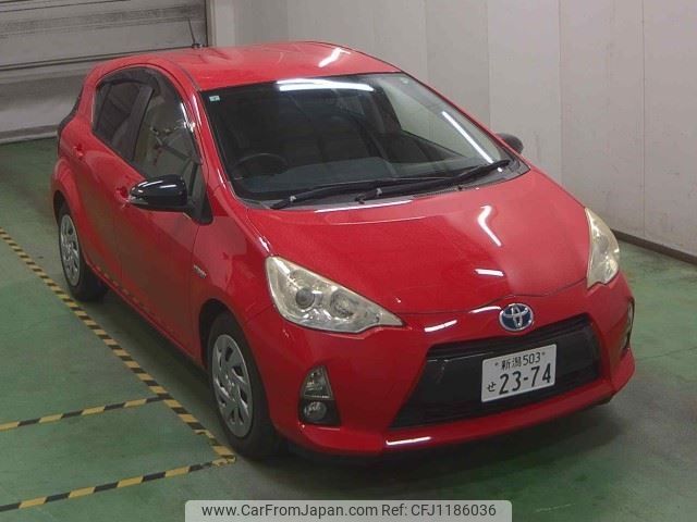 toyota aqua 2013 -TOYOTA 【新潟 503ｾ2374】--AQUA NHP10-6200283---TOYOTA 【新潟 503ｾ2374】--AQUA NHP10-6200283- image 1