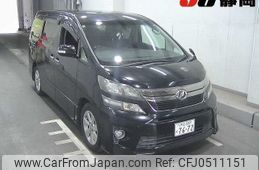 toyota vellfire 2013 CFJ0511151