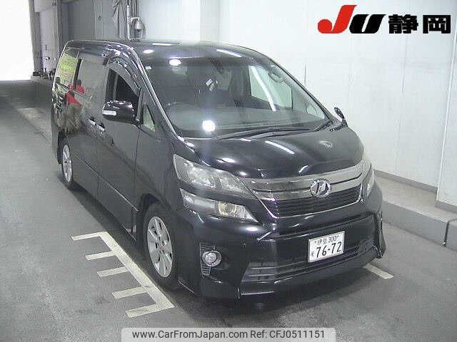 toyota vellfire 2013 -TOYOTA 【伊豆 300ｿ7672】--Vellfire ANH20W--ANH20-8292483---TOYOTA 【伊豆 300ｿ7672】--Vellfire ANH20W--ANH20-8292483- image 1