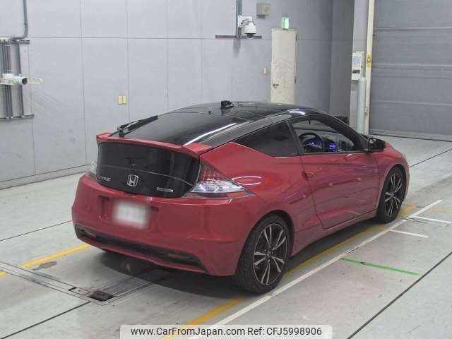 honda cr-z 2014 -HONDA--CR-Z DAA-ZF2--ZF2-1100407---HONDA--CR-Z DAA-ZF2--ZF2-1100407- image 2