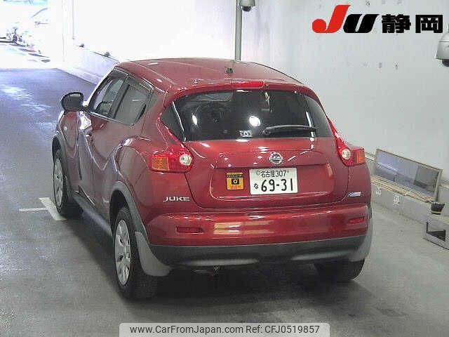 nissan juke 2010 -NISSAN 【名古屋 307ﾅ6931】--Juke YF15--YF15-010748---NISSAN 【名古屋 307ﾅ6931】--Juke YF15--YF15-010748- image 2