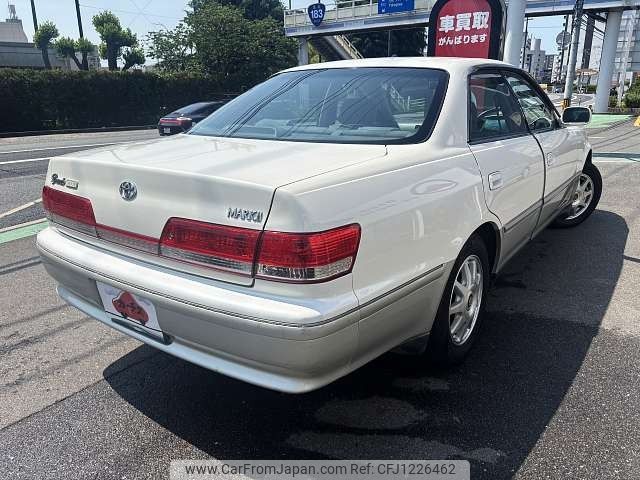 toyota mark-ii 1998 -TOYOTA--Mark2 GF-GX100--GX100-6090825---TOYOTA--Mark2 GF-GX100--GX100-6090825- image 2