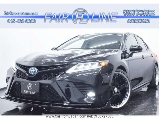 toyota camry 2018 -TOYOTA 【横浜 306】--Camry DAA-AXVH70--AXVH70-1038140---TOYOTA 【横浜 306】--Camry DAA-AXVH70--AXVH70-1038140- image 1