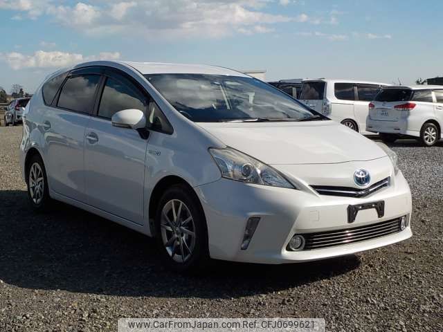 toyota prius-α 2013 -TOYOTA--Prius α DAA-ZVW41W--ZVW41-3321626---TOYOTA--Prius α DAA-ZVW41W--ZVW41-3321626- image 1