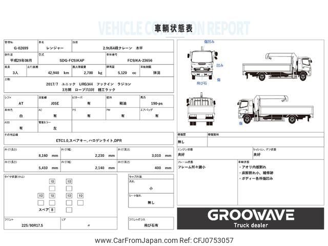 hino ranger 2017 GOO_NET_EXCHANGE_0541786A30250207W001 image 2