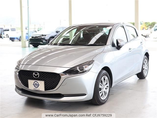 mazda demio 2021 -MAZDA--MAZDA2 6BA-DJLFS--DJLFS-734599---MAZDA--MAZDA2 6BA-DJLFS--DJLFS-734599- image 1