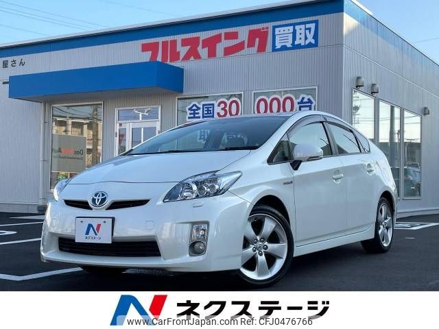 toyota prius 2010 -TOYOTA--Prius DAA-ZVW30--ZVW30-1237305---TOYOTA--Prius DAA-ZVW30--ZVW30-1237305- image 1