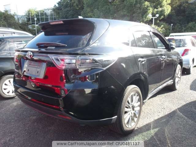 toyota harrier 2016 -TOYOTA--Harrier DBA-ZSU60W--ZSU60W-0081671---TOYOTA--Harrier DBA-ZSU60W--ZSU60W-0081671- image 2