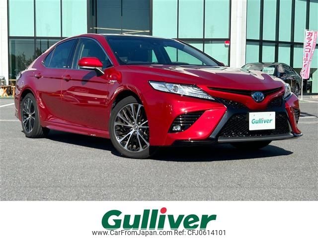 toyota camry 2018 -TOYOTA--Camry DAA-AXVH70--AXVH70-1035524---TOYOTA--Camry DAA-AXVH70--AXVH70-1035524- image 1