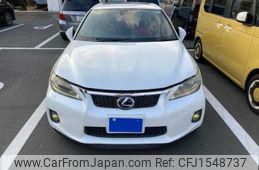 lexus ct 2011 CFJ1548737