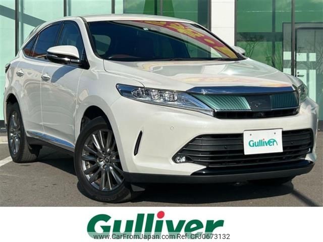 toyota harrier 2018 -TOYOTA--Harrier DBA-ZSU60W--ZSU60-0142305---TOYOTA--Harrier DBA-ZSU60W--ZSU60-0142305- image 1