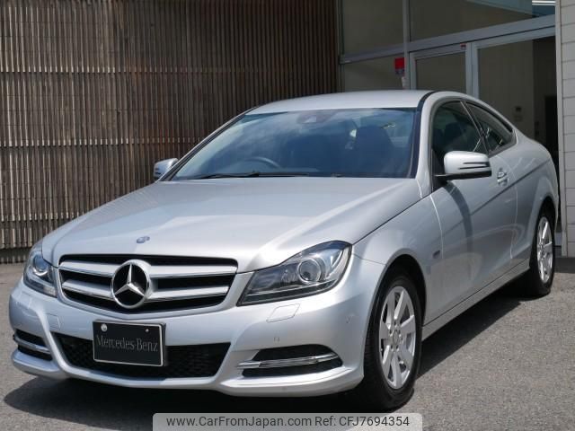 mercedes-benz c-class 2012 quick_quick_DBA-204349_WDD2043492F850449 image 1