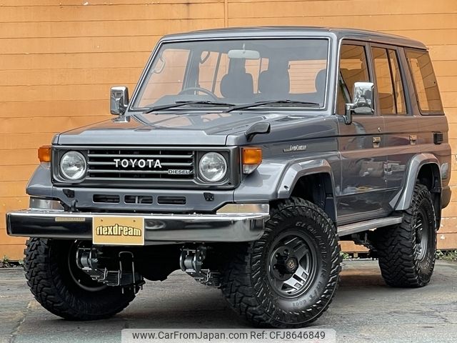 toyota land-cruiser 1997 -TOYOTA--Land Cruiser HZJ77HV--HZJ77-0008687---TOYOTA--Land Cruiser HZJ77HV--HZJ77-0008687- image 1