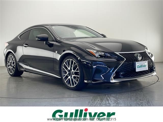 lexus rc 2015 CFJ1812315 image 1