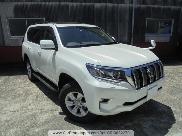 toyota land-cruiser-prado 2022 -TOYOTA--Land Cruiser Prado 3BA-TRJ150W--TRJ150-0139633---TOYOTA--Land Cruiser Prado 3BA-TRJ150W--TRJ150-0139633- image 1