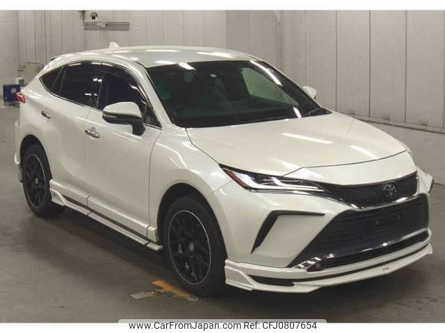 toyota harrier 2021 -TOYOTA--Harrier 6BA-MXUA80--MXUA80-0058913---TOYOTA--Harrier 6BA-MXUA80--MXUA80-0058913- image 1