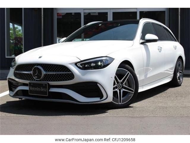 mercedes-benz c-class-station-wagon 2022 -MERCEDES-BENZ--Benz C Class Wagon 5AA-206242C--W1K2062422F048838---MERCEDES-BENZ--Benz C Class Wagon 5AA-206242C--W1K2062422F048838- image 1