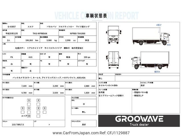 isuzu elf-truck 2013 GOO_NET_EXCHANGE_0541786A30250508W002 image 2