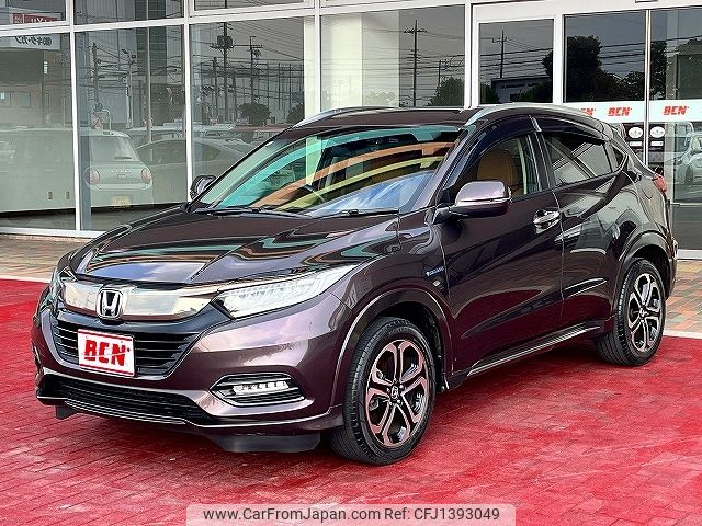 honda vezel 2020 -HONDA--VEZEL 6AA-RU3--RU3-1400415---HONDA--VEZEL 6AA-RU3--RU3-1400415- image 1