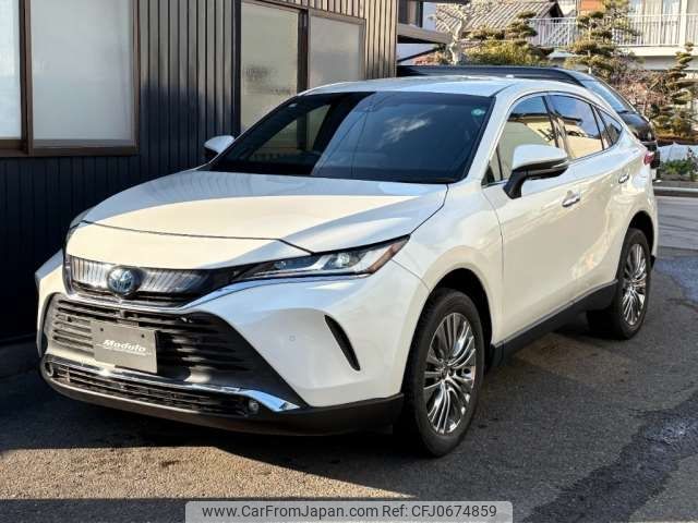 toyota harrier 2021 -TOYOTA--Harrier 6AA-AXUH80--AXUH80-0023132---TOYOTA--Harrier 6AA-AXUH80--AXUH80-0023132- image 1