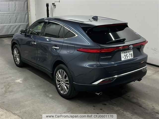 toyota harrier 2021 -TOYOTA 【長野 301ツ3578】--Harrier AXUH85-0011071---TOYOTA 【長野 301ツ3578】--Harrier AXUH85-0011071- image 2