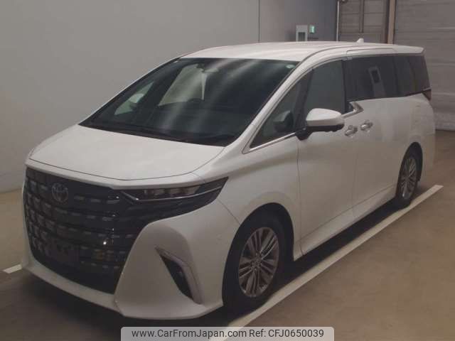 toyota alphard 2024 -TOYOTA--Alphard 3BA-AGH40W--AGH40-4009036---TOYOTA--Alphard 3BA-AGH40W--AGH40-4009036- image 1