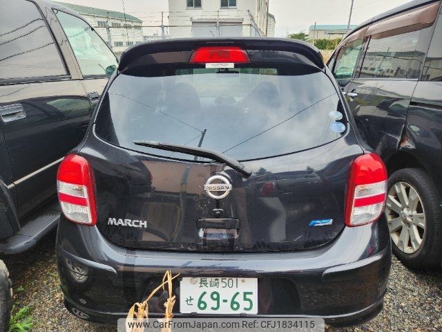 nissan march 2010 CFJ1834115 image 2