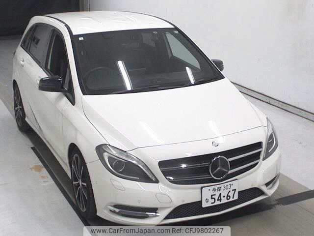 mercedes-benz b-class 2013 -MERCEDES-BENZ 【多摩 303ﾅ5467】--Benz B Class 246242-2J134399---MERCEDES-BENZ 【多摩 303ﾅ5467】--Benz B Class 246242-2J134399- image 1