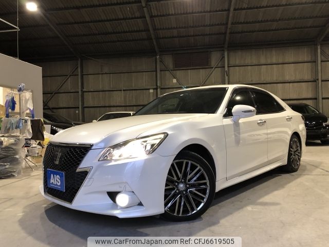 toyota crown 2014 -TOYOTA--Crown DBA-GRS210--GRS210-6013181---TOYOTA--Crown DBA-GRS210--GRS210-6013181- image 1