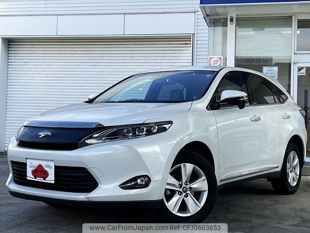 toyota harrier 2014 -TOYOTA--Harrier DBA-ZSU60W--ZSU60-0034991---TOYOTA--Harrier DBA-ZSU60W--ZSU60-0034991- image 1