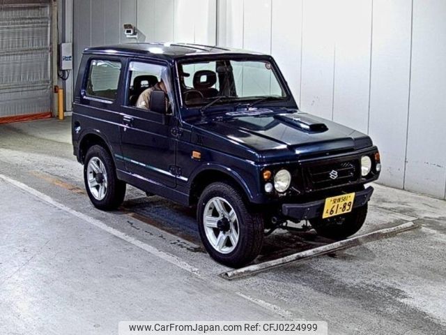 suzuki jimny 1995 -SUZUKI 【愛媛 581え6189】--Jimny JA22W-102197---SUZUKI 【愛媛 581え6189】--Jimny JA22W-102197- image 1