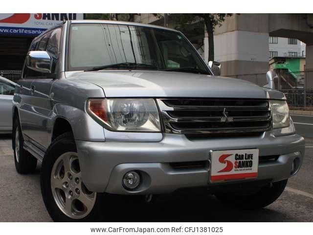 mitsubishi pajero-io 2007 quick_quick_TA-H77W_H77W-5603209 image 2