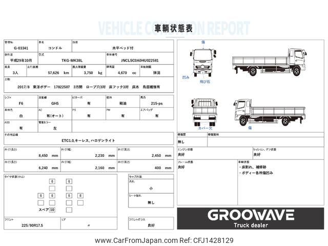 nissan diesel-ud-condor 2017 GOO_NET_EXCHANGE_0541786A30250715W001 image 2